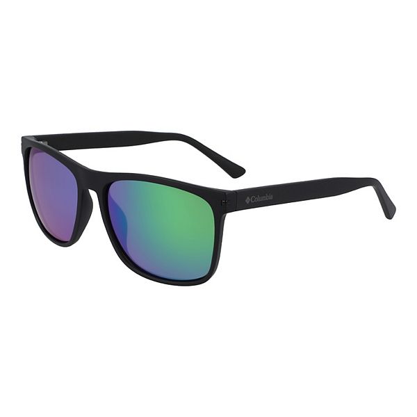  Columbia mens Utilizer Sunglasses, Matte Black W/Green Rubber  Polarized, 62 mm US : Clothing, Shoes & Jewelry