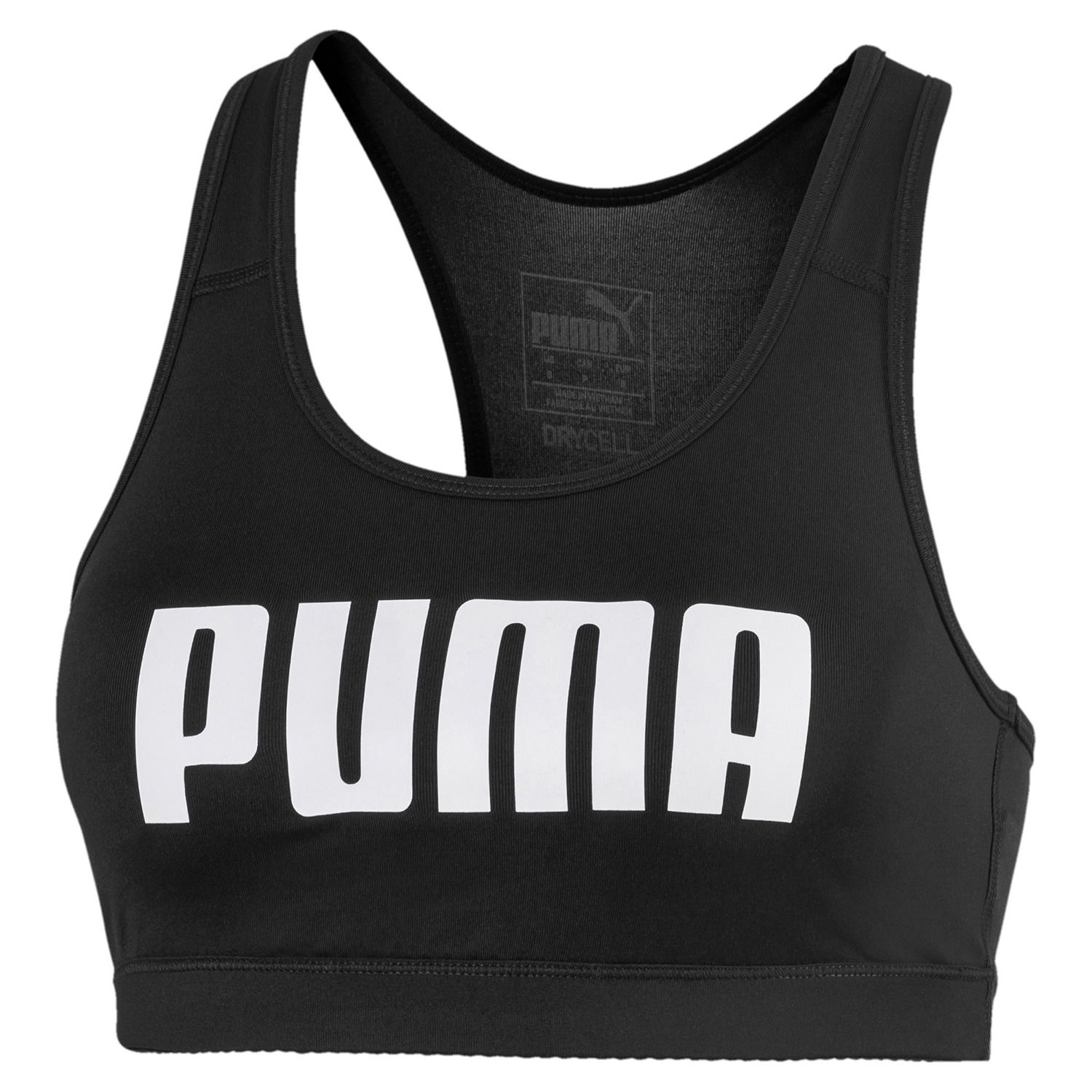 puma seamless sports bra size chart