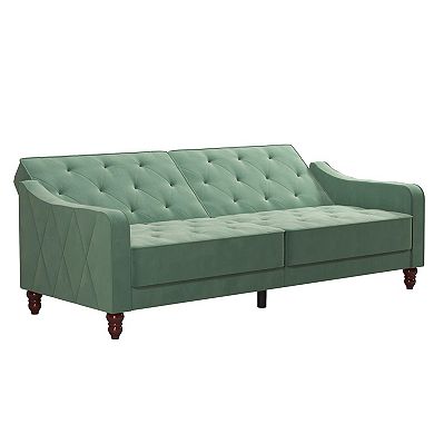 Novogratz Tufted Split Back Futon