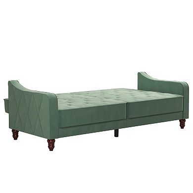 Novogratz Tufted Split Back Futon