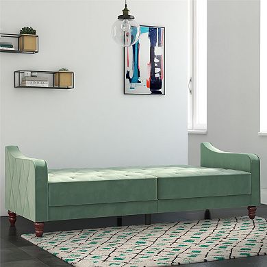 Novogratz Tufted Split Back Futon