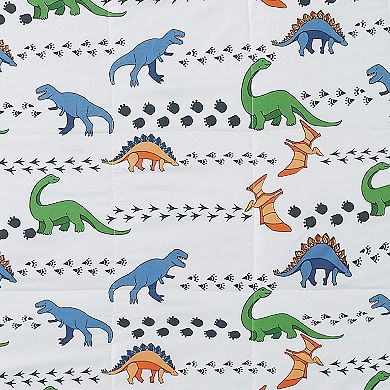 My World Dino Tracks Comforter Set