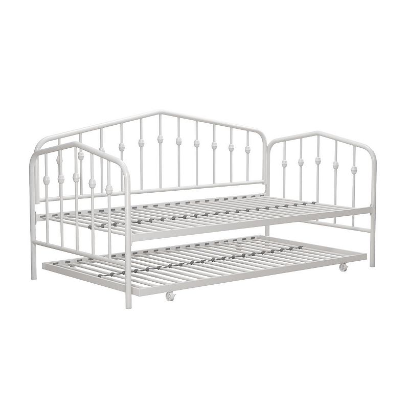 77135773 Novogratz Bushwick Twin Daybed & Trundle, White sku 77135773