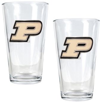 Purdue University Boilermakers 2 pc Pint Ale Glass Set