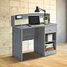 Techni Mobili Modern Office Desk with Hutch