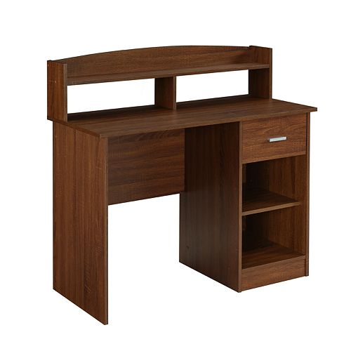 Techni Mobili Modern Office Desk With Hutch