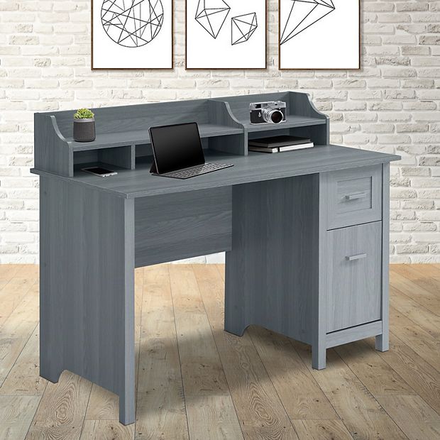 Writing Desk with Storage - Techni Mobili