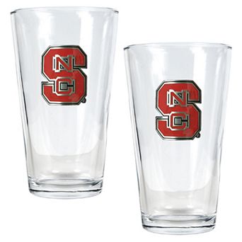 North Carolina State Wolfpack 2 pc Pint Ale Glass Set