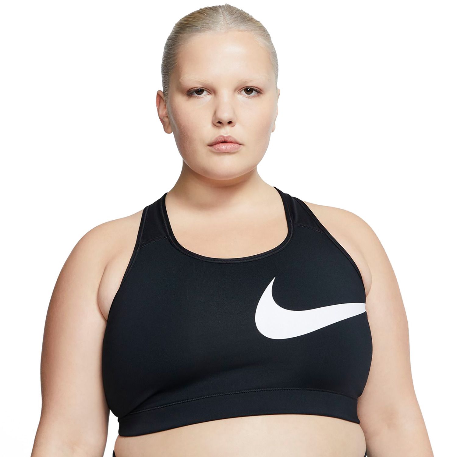 nike swoosh plus size bra