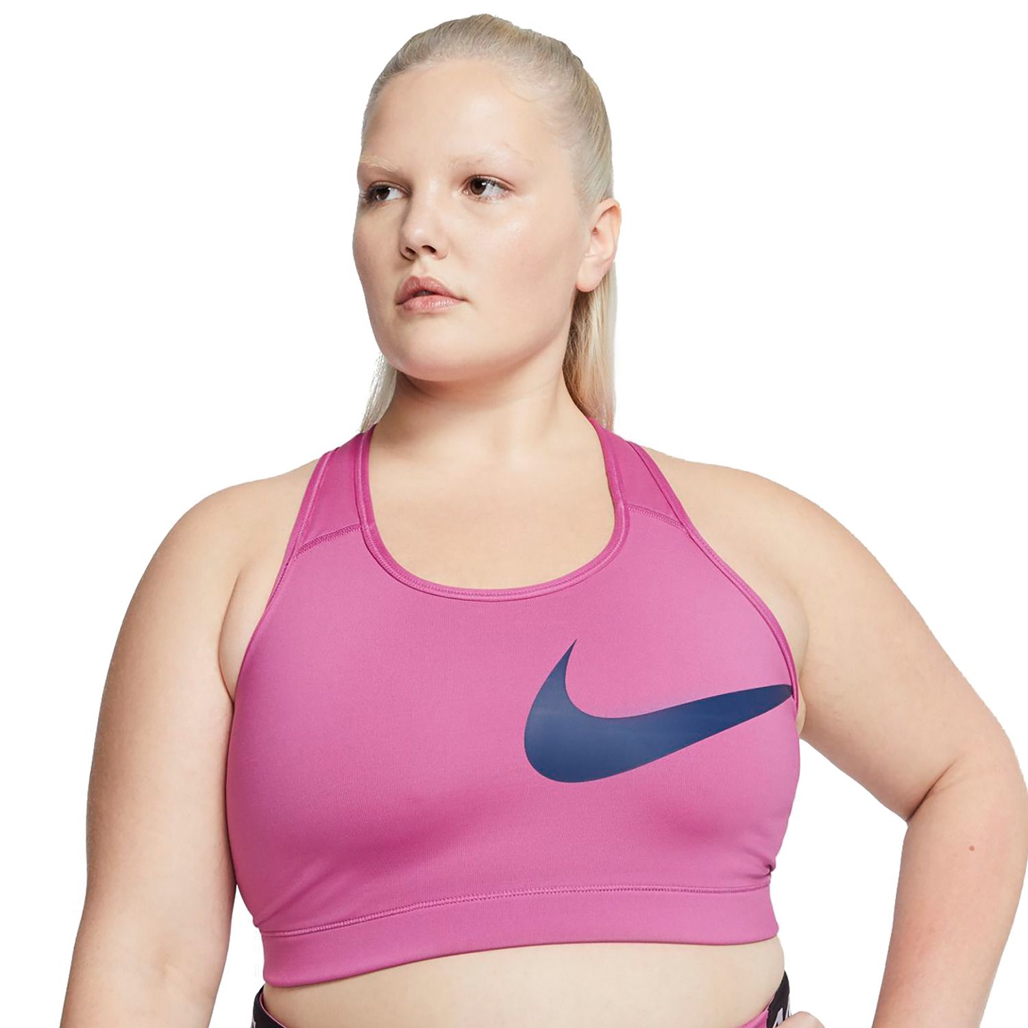 nike swoosh plus size bra