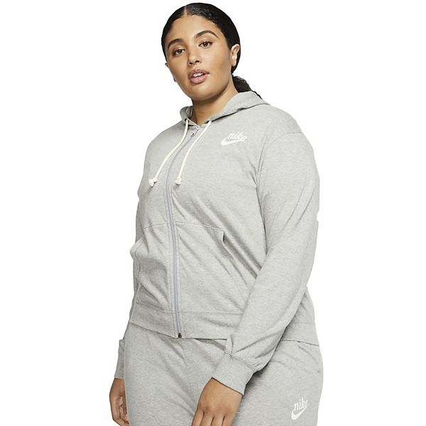 kohls plus size nike hoodie