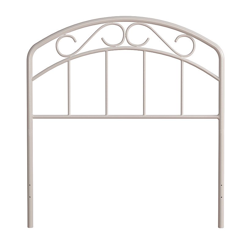 Hillsdale Furniture Jolie Arched Headboard, White, Full/Queen