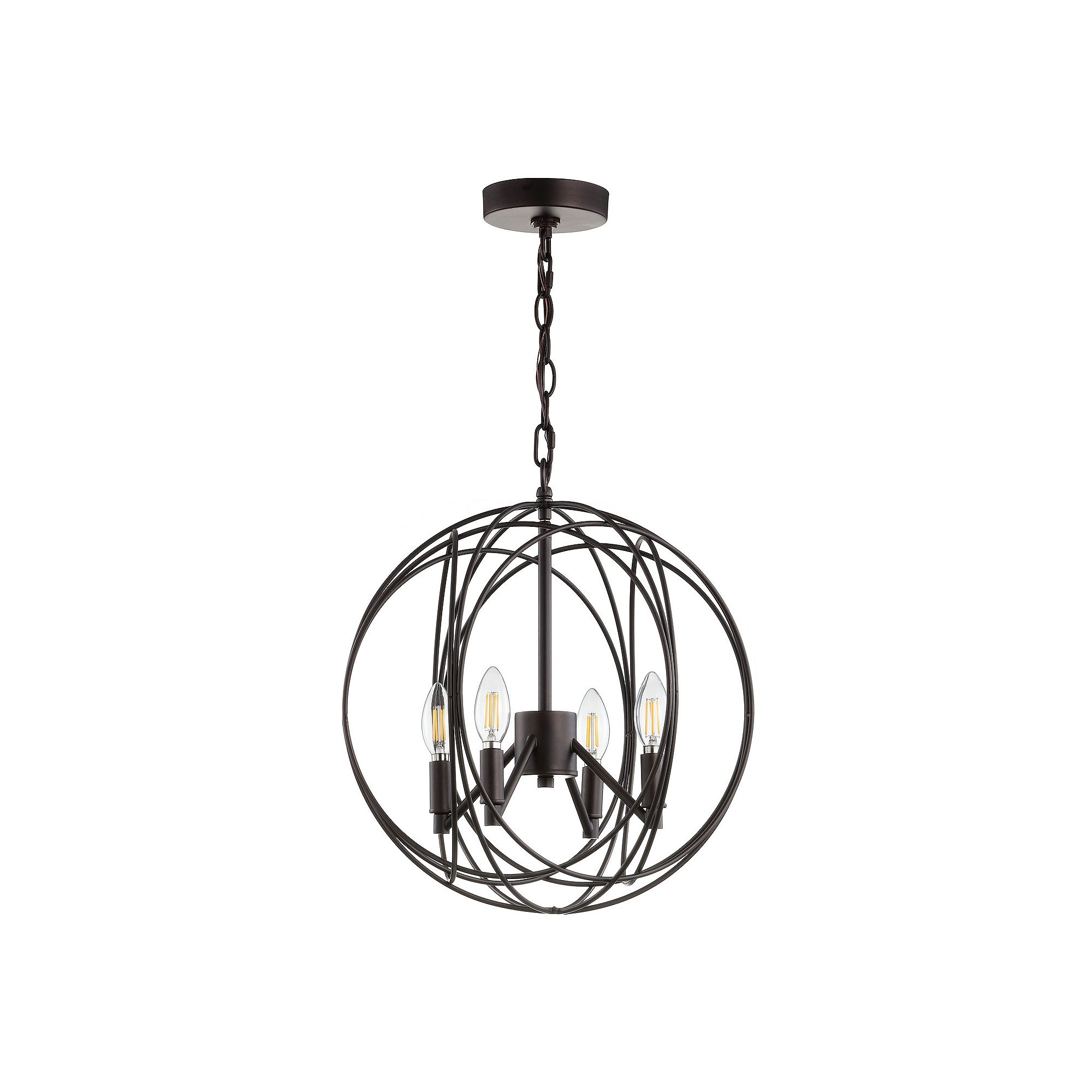 Safavieh Cason Pendant Light, Dark Gray