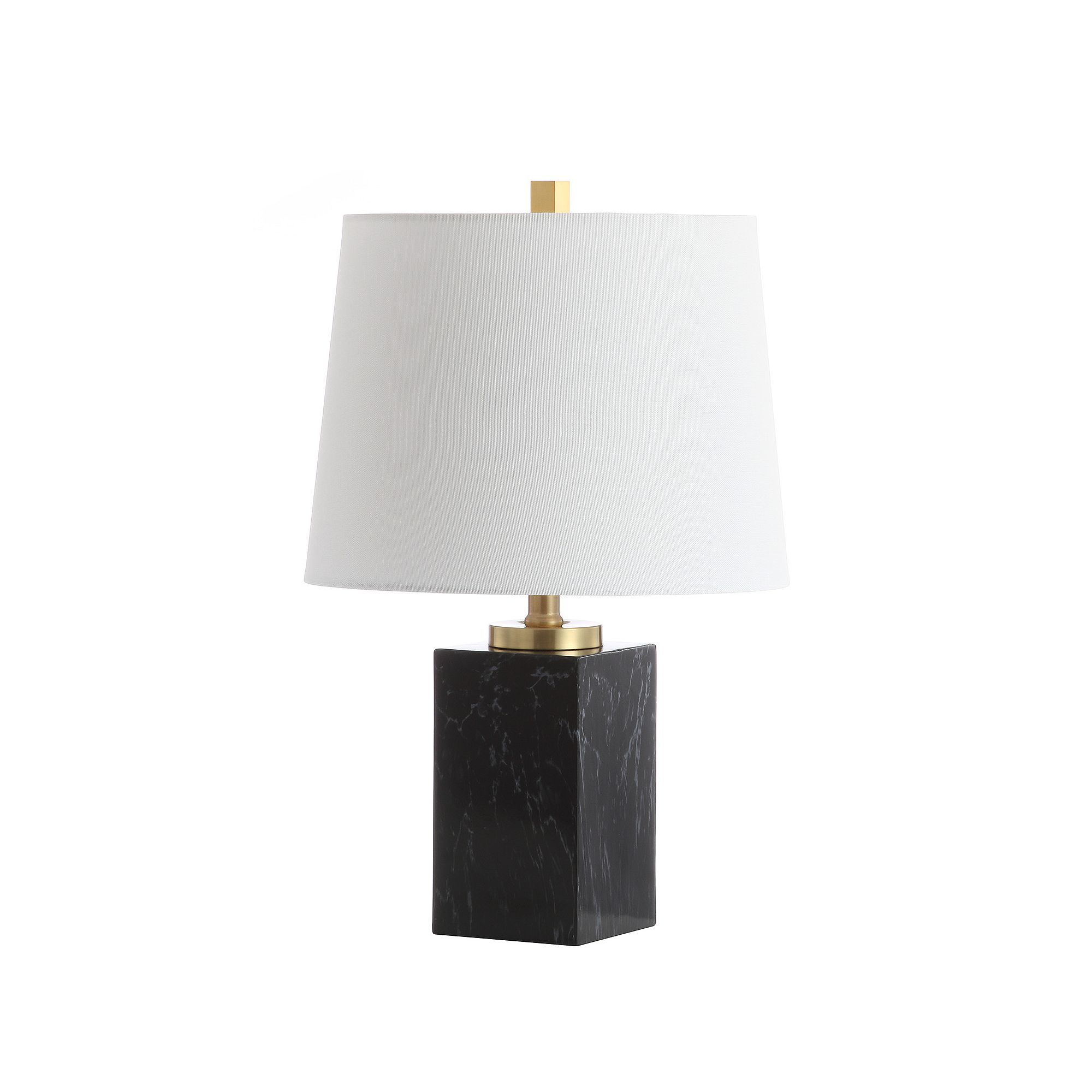 Safavieh Judson Table Lamp, Black Marble Finish