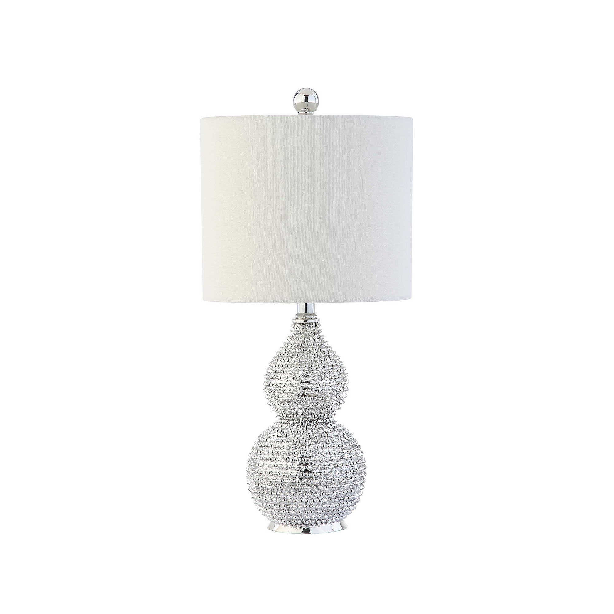 Safavieh Clarabel Chrome Table Lamp, Silver