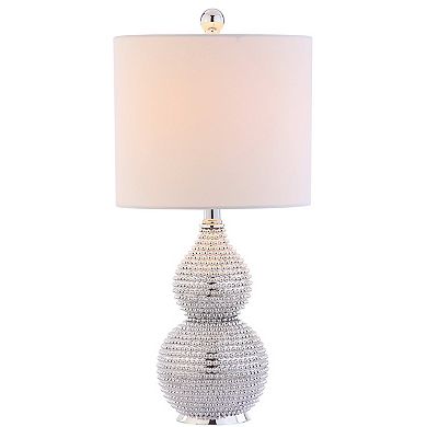 Safavieh Clarabel Chrome Table Lamp