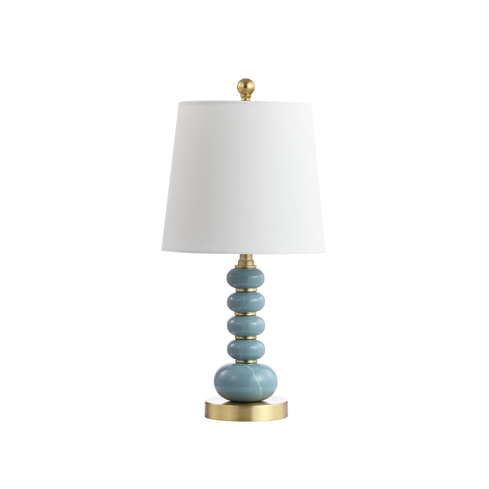 Safavieh Trace Table Lamp, Blue Marble Finish