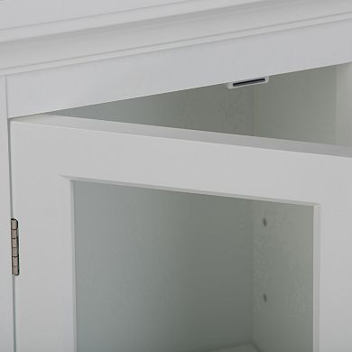 Simpli Home Avington Single Door Wall Cabinet
