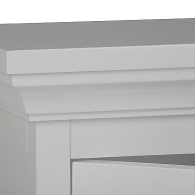 Simpli Home Avington Single Door Wall Cabinet