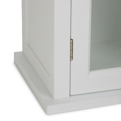 Simpli Home Avington Single Door Wall Cabinet