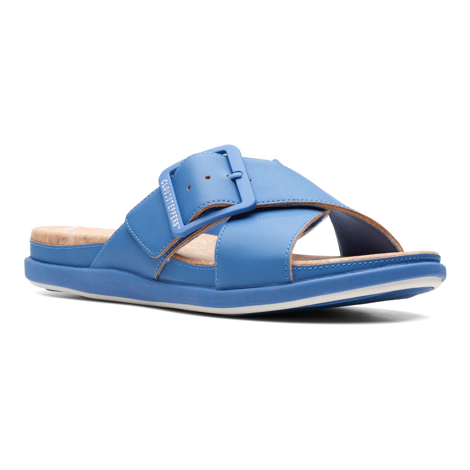 clarks blue sandals