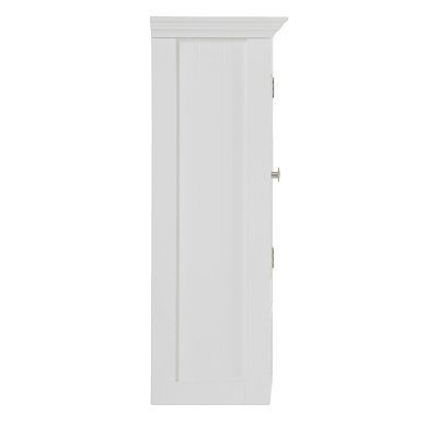 Simpli Home Acadian Double Door Wall Bath Cabinet