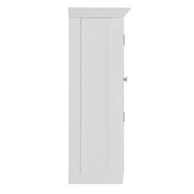 Simpli Home Acadian Double Door Wall Bath Cabinet