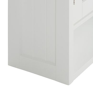 Simpli Home Acadian Double Door Wall Bath Cabinet