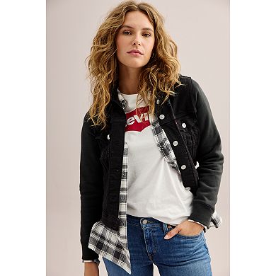 Women's Levi's® Hybrid Hooded Original Trucker Jacket