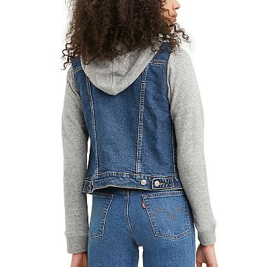 Women's Levi's® Hybrid Hooded Original Trucker Jacket