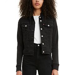 Kohls black 2025 jean jacket