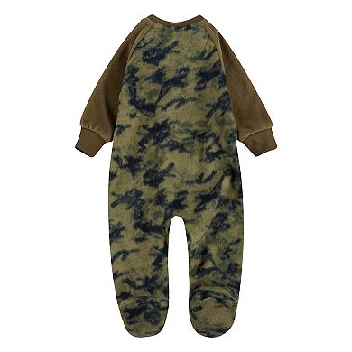 Baby Boy Nike Camouflaged Microfleece Sleep & Play