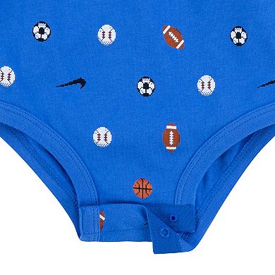 Baby Boy Nike 2 Piece Sports Logo Bodysuit & Pants Set