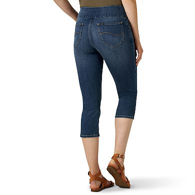 Women's Lee® Sculpting Pull-On Cuffed Capri Jeans