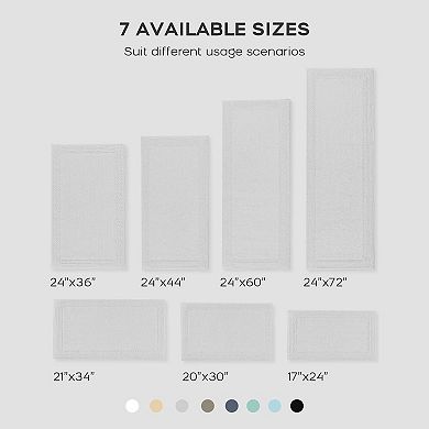Madison Park Signature Splendor Tufted Reversible Bath Rug