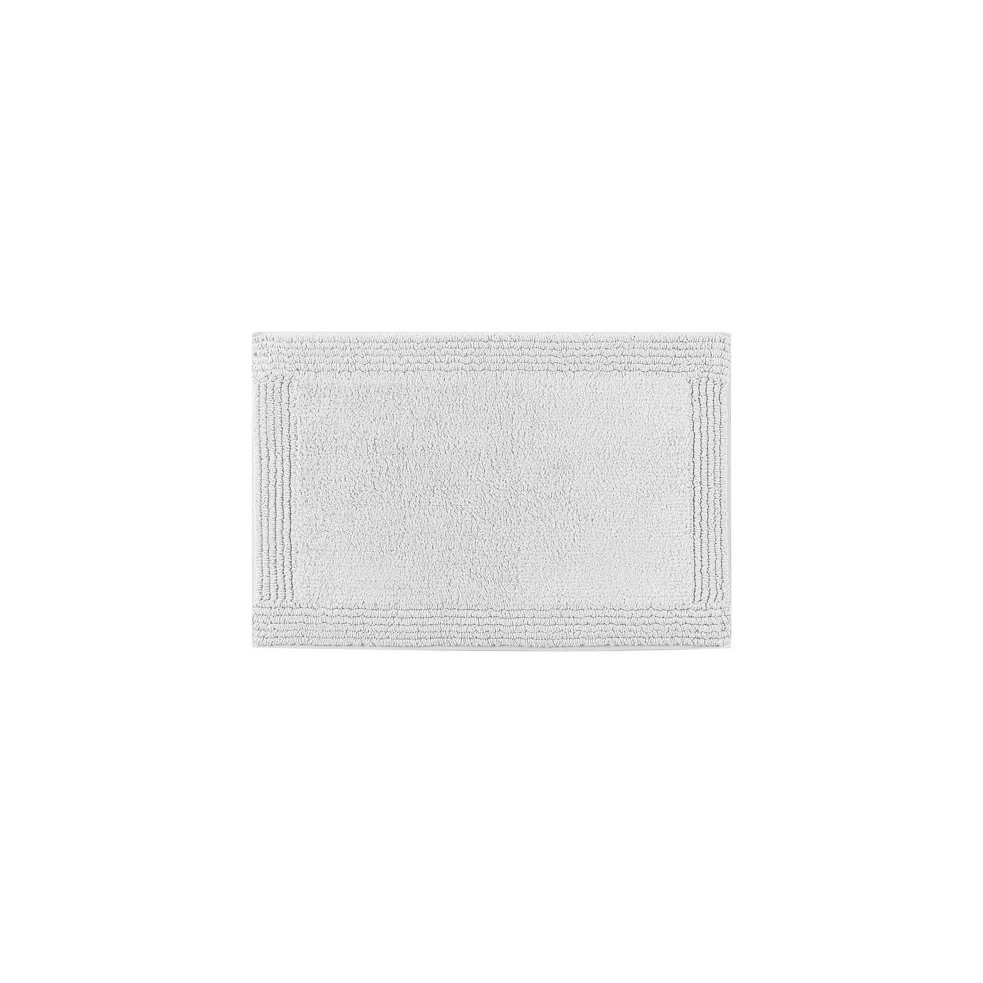 Madison Park Signature Splendor Cotton Tufted Reversible Bathroom Rug, Gray