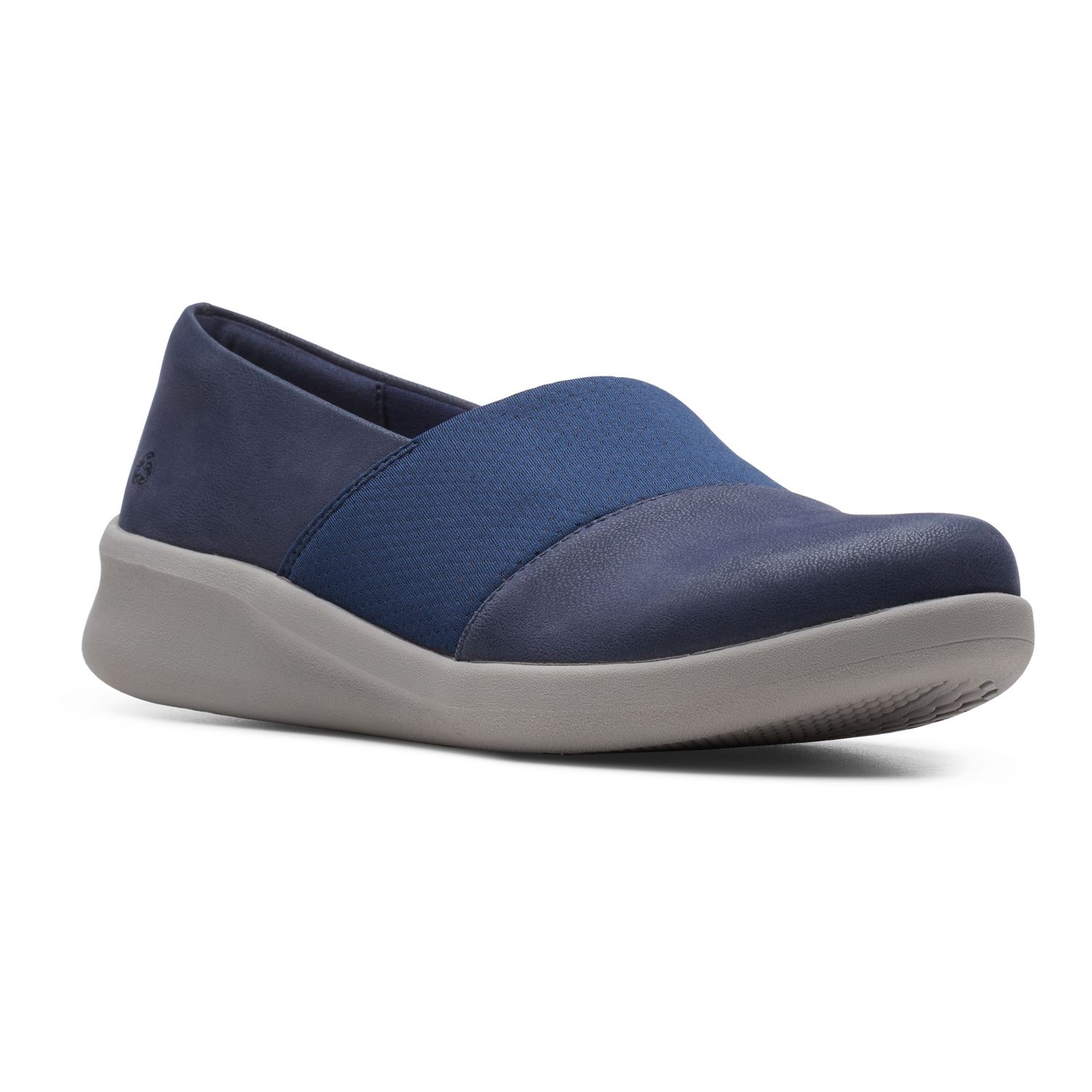 clarks shoes slip on womens