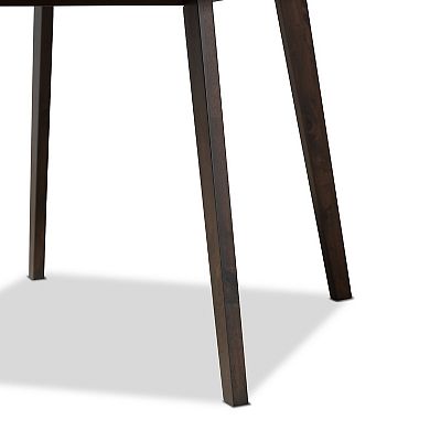 Baxton Studio Britte Dining Table & Chair 5-Piece Set