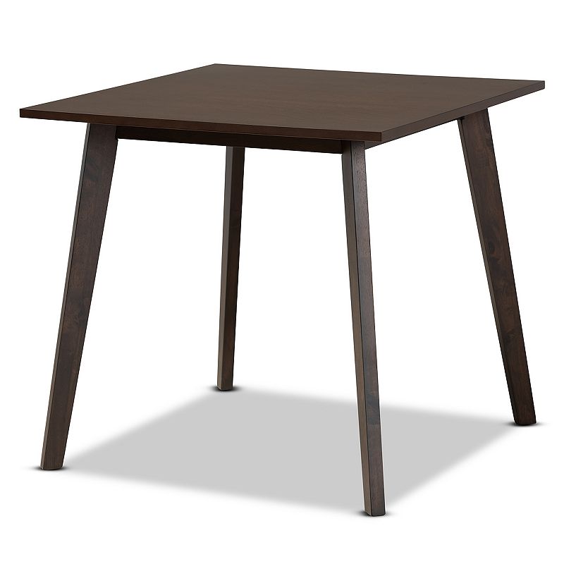 Baxton Studio Britte Dining Table, Brown