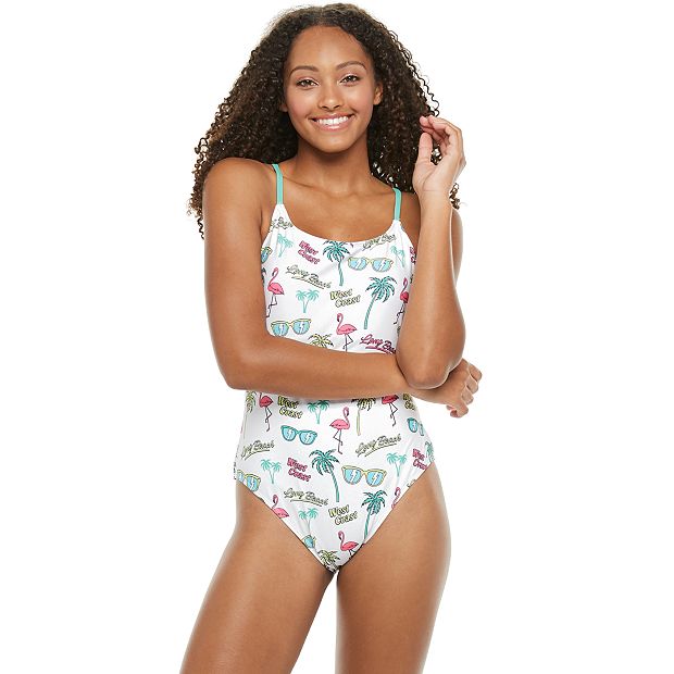 Female Juniors One-piece Swimsuits in Womens One-Piece Swimsuits