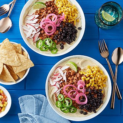 Dinnerware Corelle Meal Bowl 46 Oz Corelle 18-Piece Service For