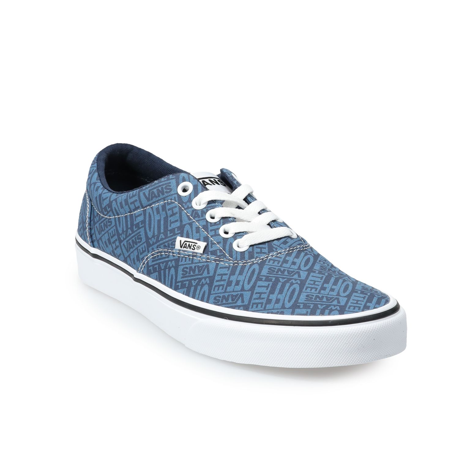 blue white vans