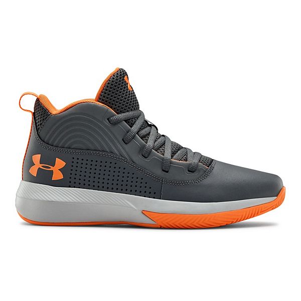 under armour orange basketball shoes
