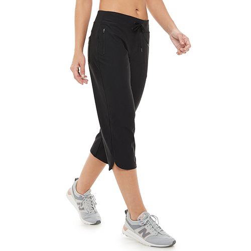 straight leg capri yoga pants