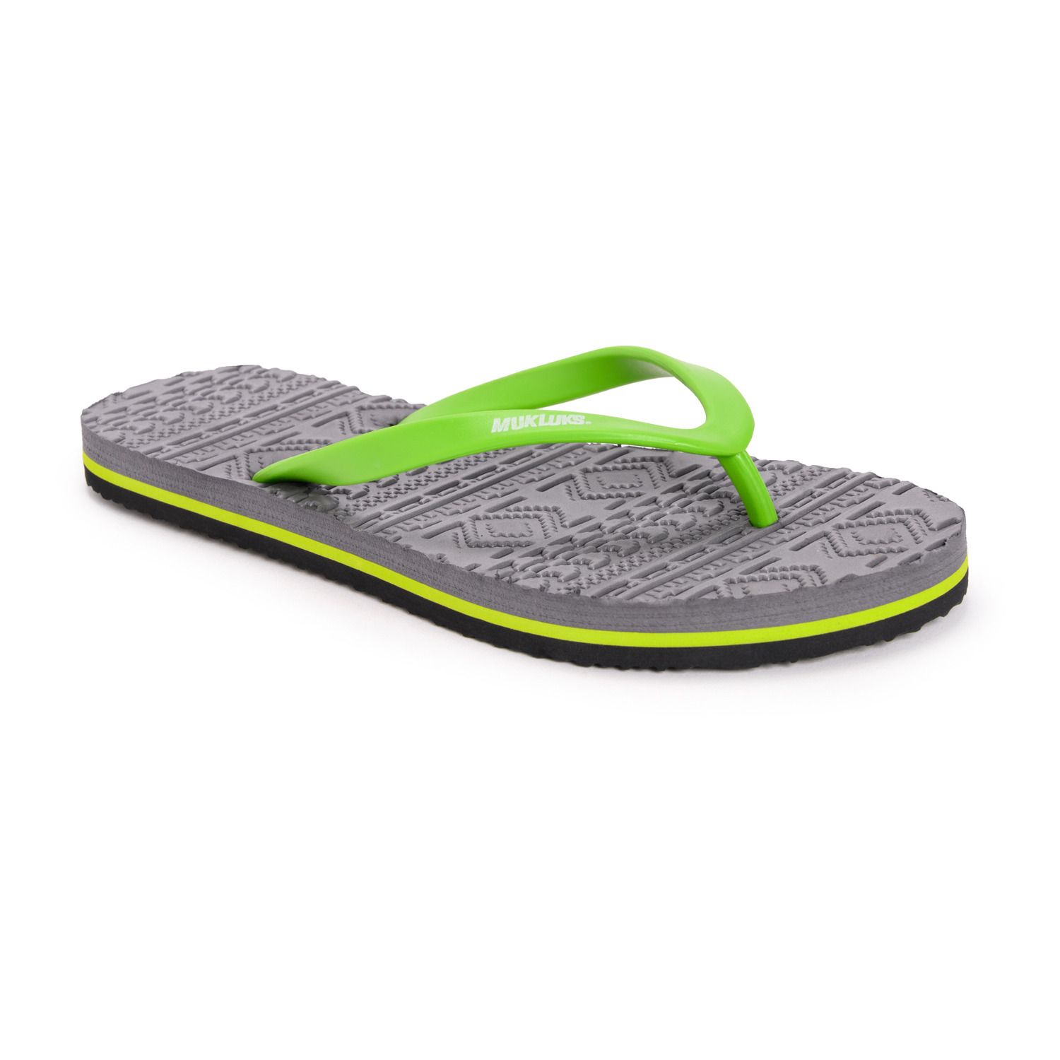 muk luks finley flip flops