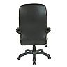 Office Star Products Executive Faux Leather High Back Chair