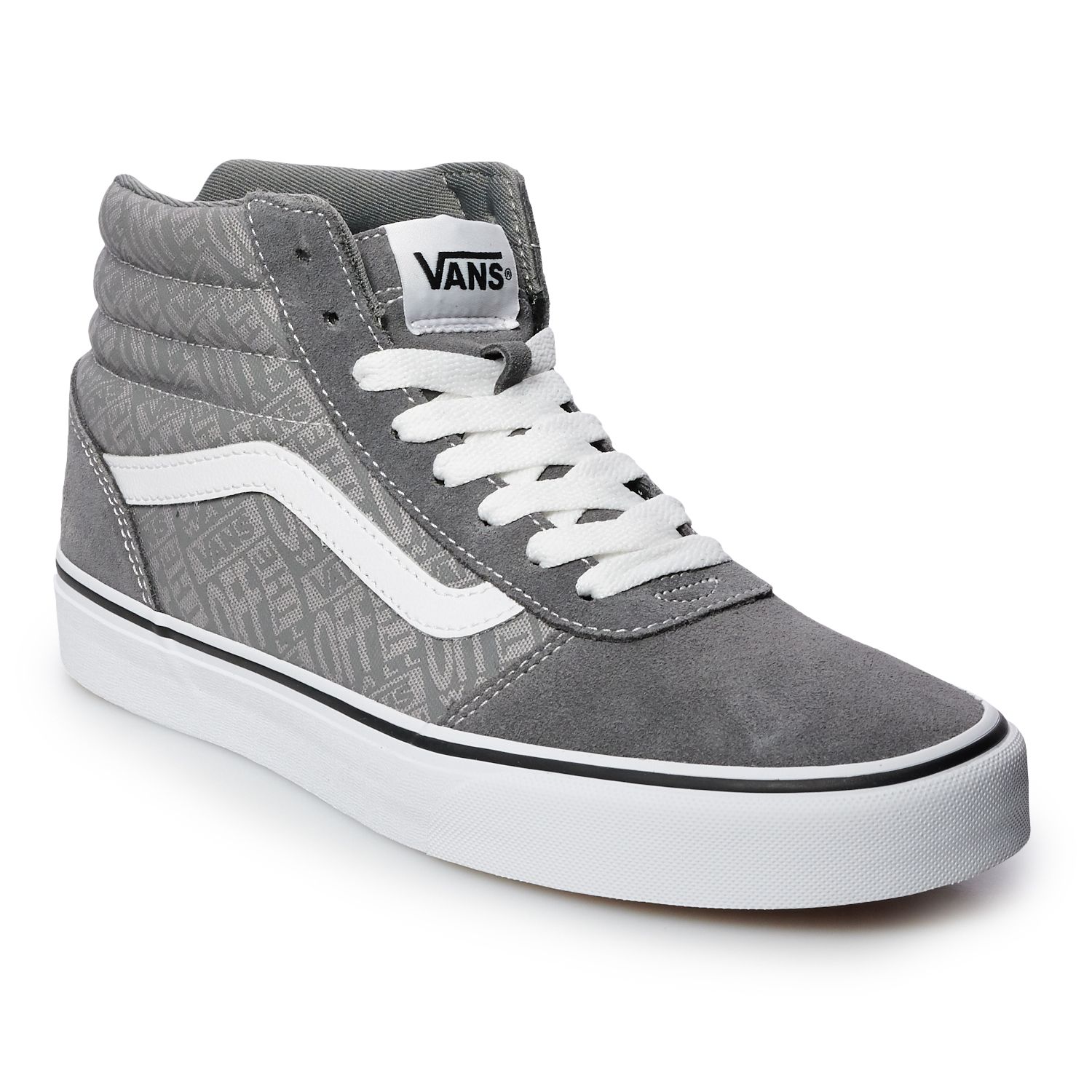 vans ward hi grey