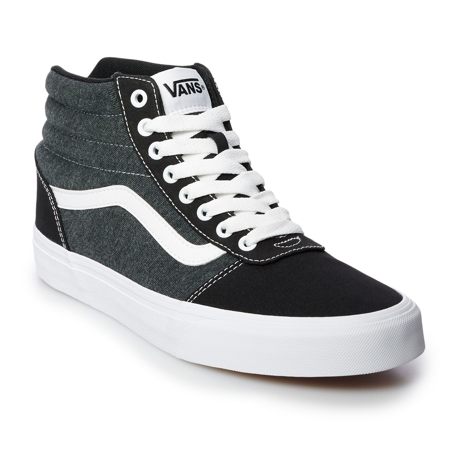 vans off the wall black high tops
