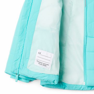 Columbia Baby Girls' Toddler Katelyn Crest Jacket, Dolphin, 3T