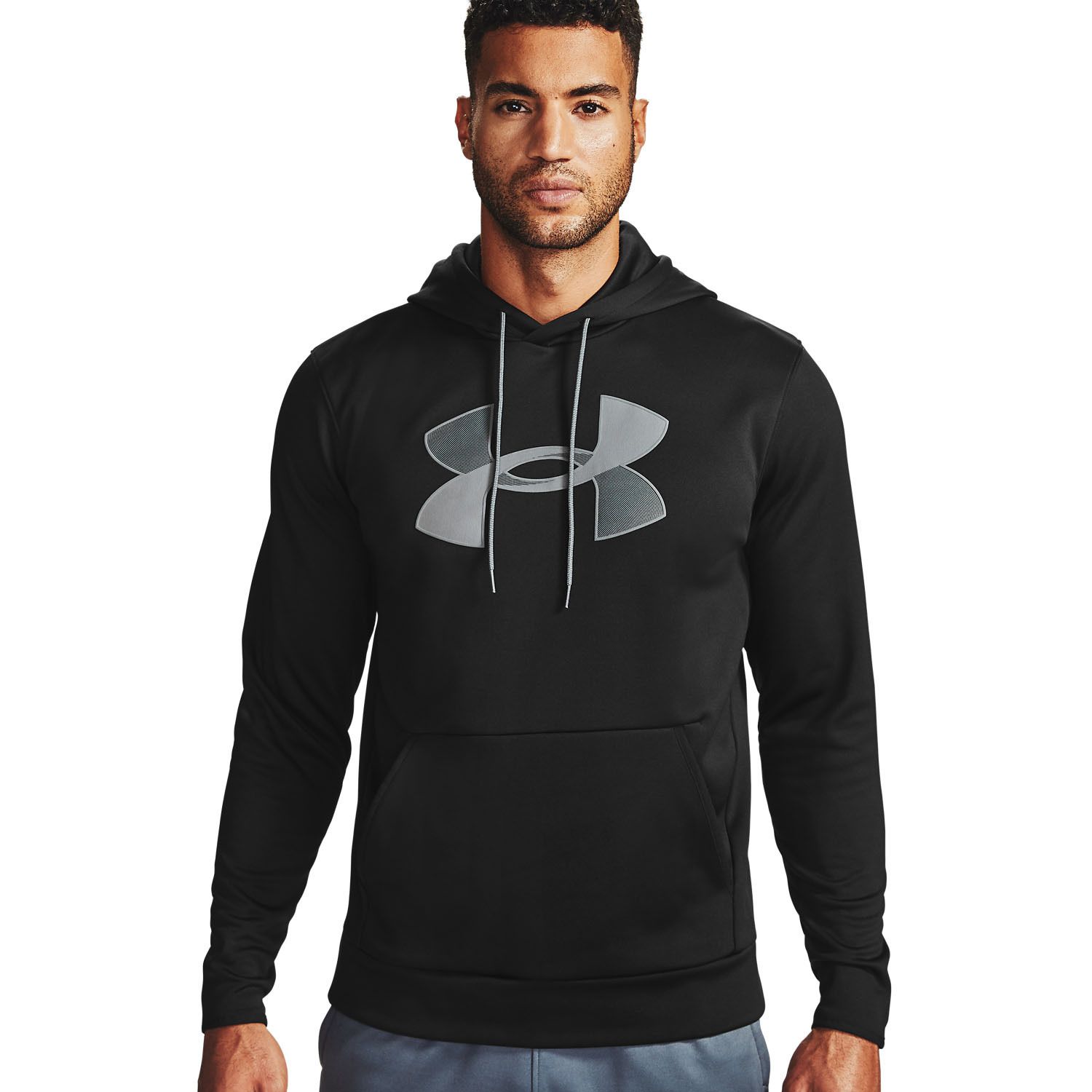 under armour fleece big logo hoodie